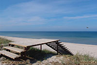Smiltynės pliažas vertinamas dėl švaraus vandens ir švelnaus smėlio.