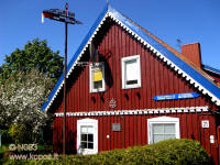 Ethnographic wooden house “Zvejo namas” for rent in Nida INFO Nr. N083