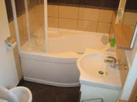 Higienos kambarys su du�o kabina bei WC.