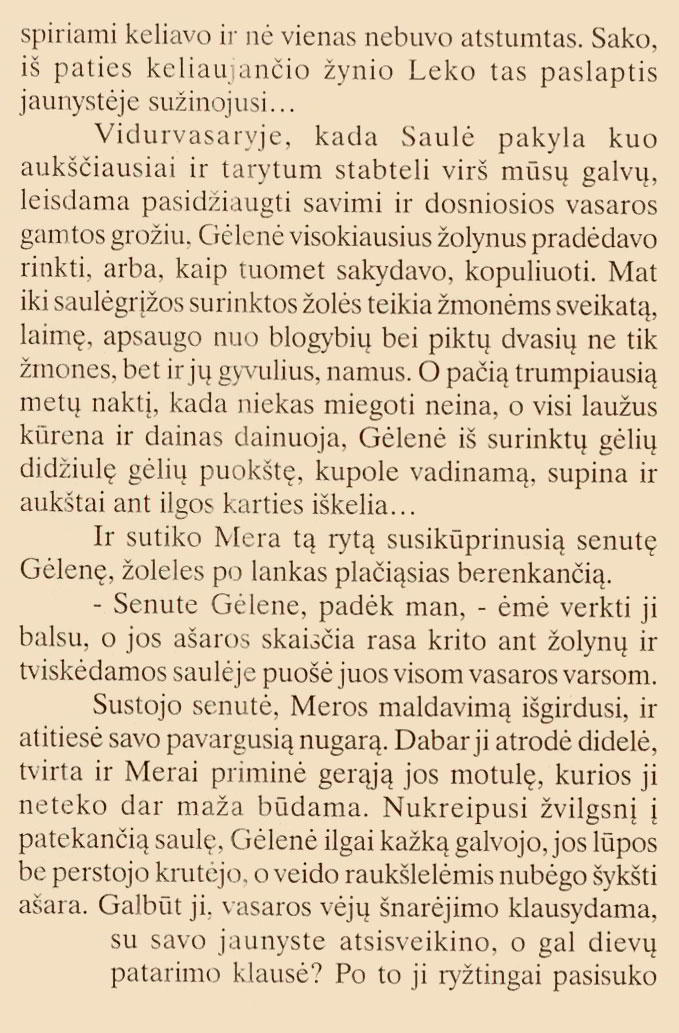 Sakm� apie Mer� ir Nagl�