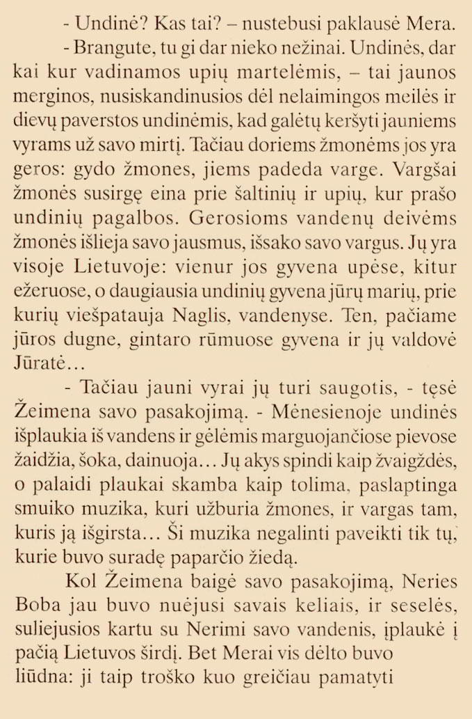 Sakm� apie Mer� ir Nagl�