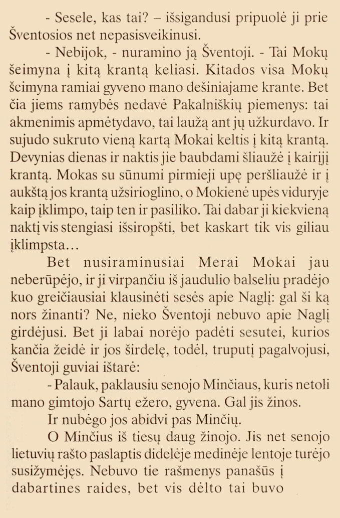 Sakm� apie Mer� ir Nagl�