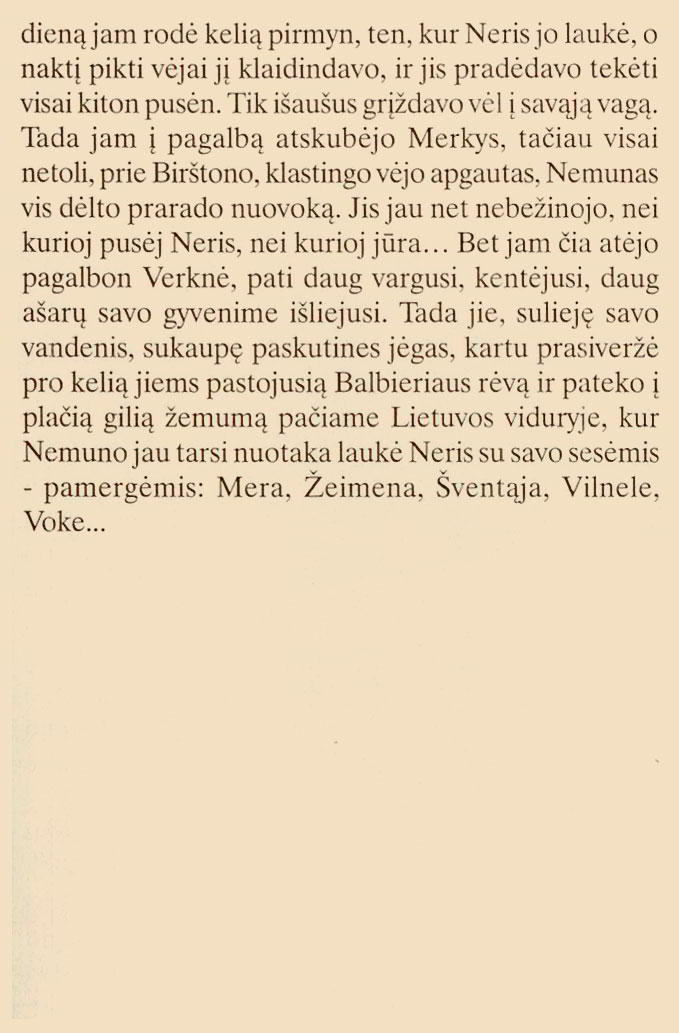 Sakm� apie Mer� ir Nagl�