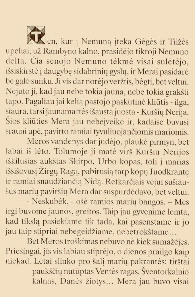 Sakm� apie Mer� ir Nagl�