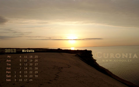 Kopų kalendoriai - Saulės ratas - birželis