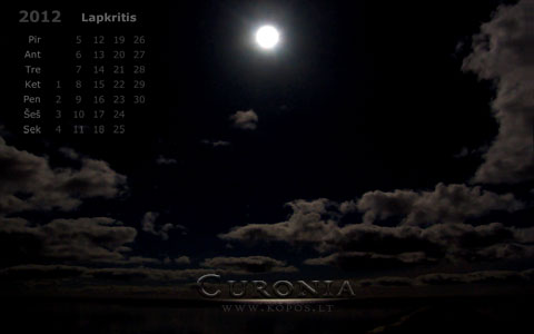 Kopų kalendoriai - Nakties miražai - lapkritis